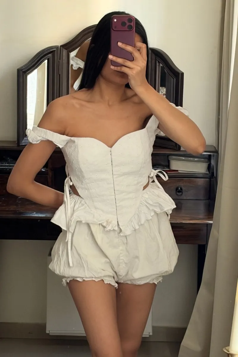 Swan Corset Top